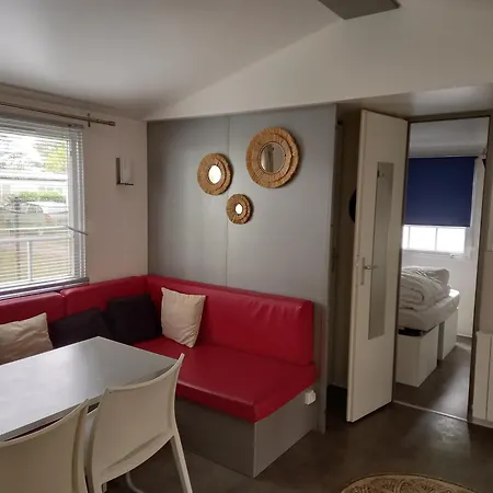 Mobil 2 Avec Terrasse Campingplads